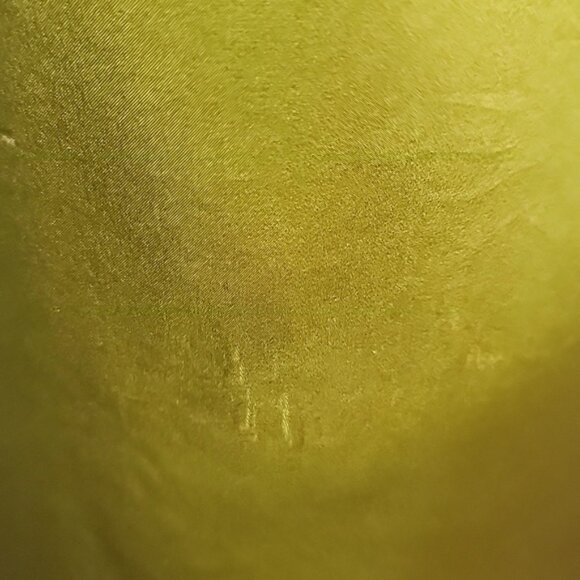 J.JILL Chartreuse Green Yellow 100% Silk Scoop Neck Sleeveless Shell Tank Top S - Picture 7 of 14